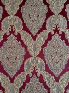 BROCADO AURORA BURDEOS