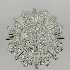 NIMBO ORFEBRERÍA PLATEADO 17CM 02