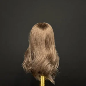 Peluca Pelo Natural Color Castaño-03