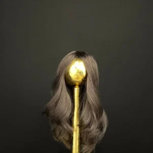 Peluca Pelo Natural Color Marrón-01