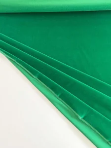 TERCIOPELO DE ALGODÓN VERDE HIERBA